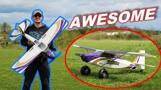 Flying In WIND Durafly Tundra RC Plane  quotOld Faithfulquot Beginner Friendly  TheRcSaylors [upl. by Bergmans821]