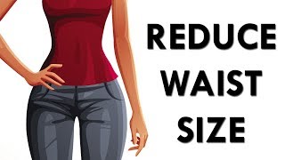 How To Reduce Waist Size FAST Low Impact  Waist Tightening Workout [upl. by Aydan]