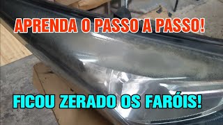 Revitalização farol HB20 aprenda o passo a passo [upl. by Atteyram]