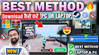 😍Finally Download amp Play GTA VICE CITY In Pc 2024  Gta Vice City Pc Install  100  Working Trick [upl. by Nagar210]