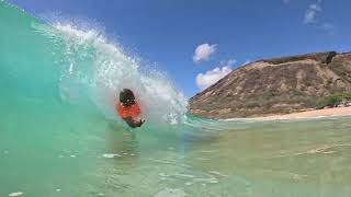 RAW CLIPS • Sandys  Oct 1 2024  GOPRO • bodyboarding bodysurfing [upl. by Ahsoyek836]