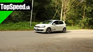 Test Volkswagen Golf GTI VI gen TopSpeedsk [upl. by Hoffman]