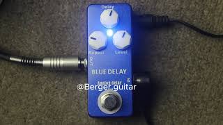 BLUE DELAY Mosky Áudio Pedal demo [upl. by Allenad320]