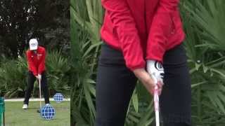 LYDIA KO  HANDS AT IMPACT CLOSE UP SLOW MOTION DRIVER SWING CME CHAMPIONSHIP TIBURON GOLF COURSE [upl. by Moth]