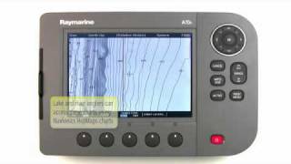 Raymarine ASeries  Chartplotter  Multifunctional Displays [upl. by Burkle]