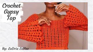 Crochet Gypsy Top [upl. by Eenahs]