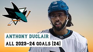 Anthony Duclair 10 All 24 Goals of the 202324 NHL Season [upl. by Ferdinana]