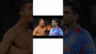 Cristiano Ronaldo vs MS Dhoni 🤜🤛 viralshort telugushorts cristianoronaldo dhoni shortsfeed [upl. by Ezzo238]