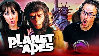 PLANET OF THE APES 1968 MOVIE REACTION FIRST TIME WATCHING Charlton Heston  Full Movie Review [upl. by Hsetirp]