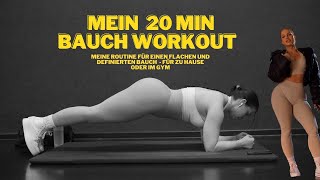 Meine 20 Minuten Bauch Workout Routine [upl. by Fabiolas]