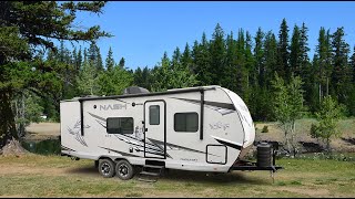 Quick Tour of the new Nash 23CK travel trailer [upl. by Astrix661]