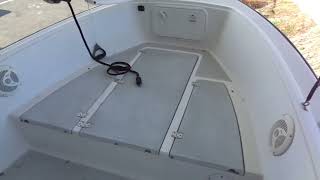 WALKAROUND 1987 Aquasport 170 Center Console [upl. by Azeret402]