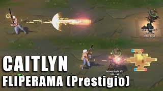 Caitlyn fliperama Prestigio Rework 2021  League of Legends Prévia [upl. by Atiuqes]