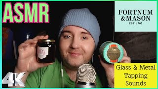 ASMR From Fortnum amp Mason Metal and Glass Tapping COZY amp RELAXING 4K [upl. by Sirob]