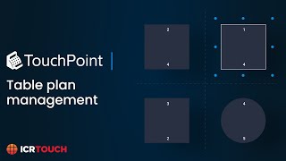 TouchPoint Table Plan Management  ICRTouch [upl. by Peta]