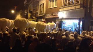 Carnaval de Morlanwelz 2014 quot Les Règuènères quot 2 [upl. by Ahsropal280]