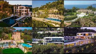 8 LUXURY MANSIONS AND VILLAS in CannesFrance [upl. by Salli933]