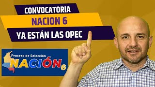 Convocatoria entidades de orden nacional Nacion 6 CNSC Inscripciones [upl. by Adaiha245]