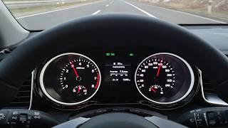 KIA Ceed 2019 10 TGDi LX Fresh  consumption at 130 kmh [upl. by Nrehtac]