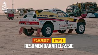 Resumen Dakar Classic  Etapa 3  Dakar2024 [upl. by Anilehcim932]