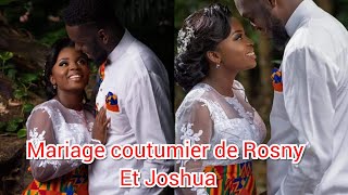 Le mariage coutumier de Rosny Kayiba et Joshua Félicitations à vous deux ❤ [upl. by Ygief]