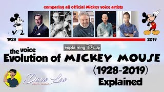 Voice Evolution of MICKEY MOUSE Over 91 Years All Voice Actors Comparison 19282019 Compared [upl. by Queston]