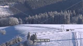 Skigebiet im Winter mit Schnee Ortsteil Wildewiese in Sundern im Bundesland NordhreinWestfalen [upl. by Melessa]