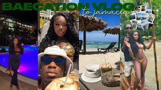 TRAVEL VLOG BAECATION TO JAMAICA  jet ski horse back riding and more [upl. by Mairem539]