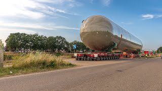 Wagenborg Nedlift transport bullets Chemelot lang [upl. by Ahsek]