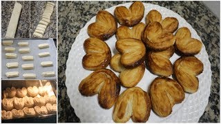 How to make French palmiers easy recipe [upl. by Ariaic71]