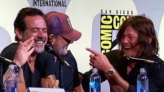 Best Prank of Andrew Lincoln and Norman Reedus [upl. by Mourant]