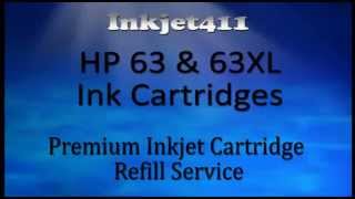 HP 63 63XL Ink Cartridge  Premium Ink Cartridge Refill Service [upl. by Shayna]