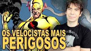 THE FLASH  OS 5 VELOCISTAS MAIS PERIGOSOS [upl. by Rentsch]