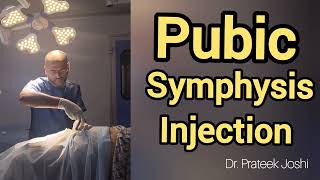 Pubic Symphysis Steroid Injection  Osteitis Pubis  Dr Prateek Joshi [upl. by Macri]