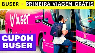 Cupom BUSER Primeira Viagem  BUSER é Confiável e dá VIAGEM GRÁTIS [upl. by Marissa478]