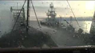 2009 02 06 Confrontation with Japanese whaling fleet [upl. by Ytak]