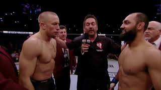 Georges St Pierre VS Johnny Hendricks FULL FIGHT [upl. by Dudley]