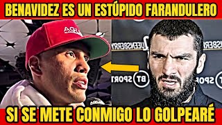 SIN PIEDAD ARTUR BETERBIEV LE MANDA UN FUERTE AMENAZA A DAVID BENAVIDEZ [upl. by Jos]