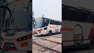 রেল গেট bdbuslover viralshort jrparibahan purbasha [upl. by Tnarud]