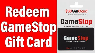 How To Redeem GameStop Gift Card 2021  Use Promo Code  Gift Code In GameStop  GameStopcom [upl. by Ahcsap]