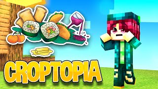 🍔EL MEJOR MOD DE COMIDA DE TODO MINECRAFT 1165  1205  CROPTOPIA MOD [upl. by Amsden]