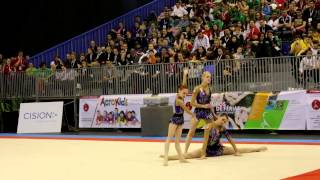 Gymnastics MIAC 2014 Junior WG Balance BELARUS [upl. by Jochebed]