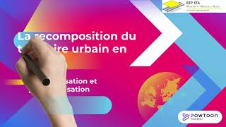 1ère BAC PRO G1 Recomposition du territoire urbain en France [upl. by Attenrad79]