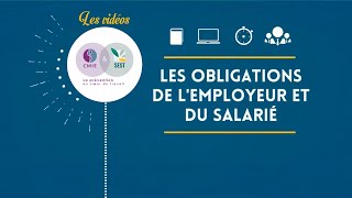 Les obligations de lemployeur et du salarié [upl. by Nochur608]