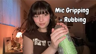 ASMR  Fast Aggressive Mic Gripping  Rubbing Collarbone Tapping Mouth Sounds Gloves Rambles [upl. by Marsh]