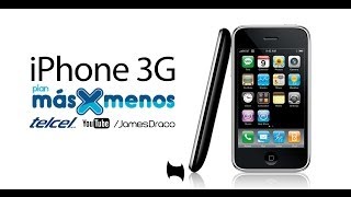 iPhone 3G Comercial Telcel másxmenos [upl. by Aihsekan]