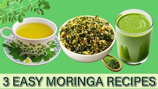 Moringa Recipes Easy Recipes for Beginners [upl. by Eigger]