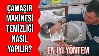 Çamaşır Makinesi Temizliği Nasıl Yapılır EN ETKİLİ YÖNTEM [upl. by Solrak]