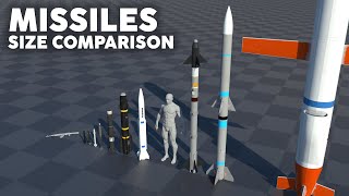 Missiles Size Comparison [upl. by Attalie73]