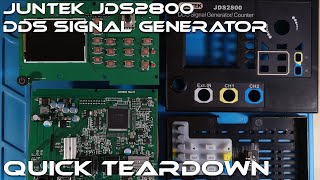 Teardown JUNTEK JDS2800 Signal Generator from tomtopcom [upl. by Nared]